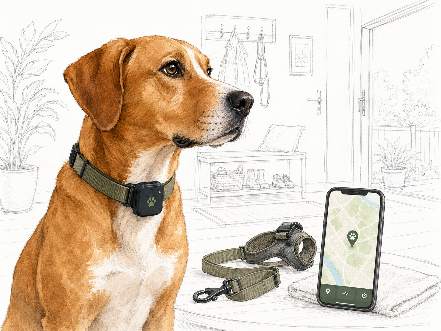 GPS-Tracker für Hunde: Funktionen, Kosten und Auswahl