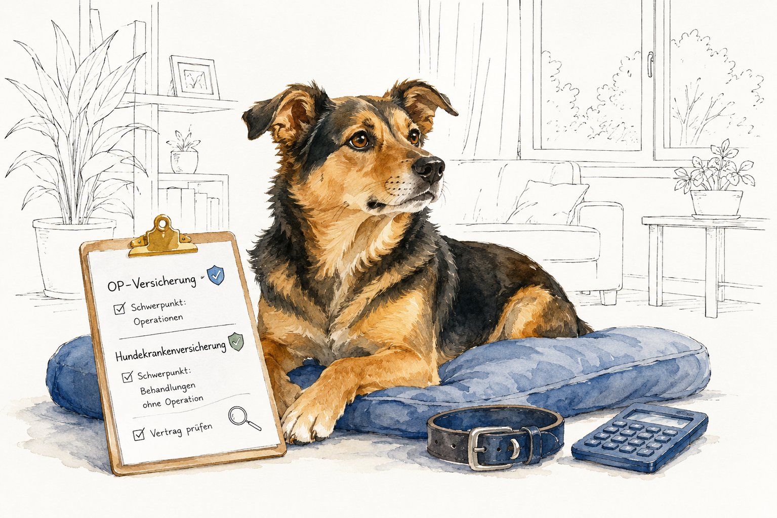 OP-Versicherung oder Hundekrankenversicherung: Was ist der Unterschied?