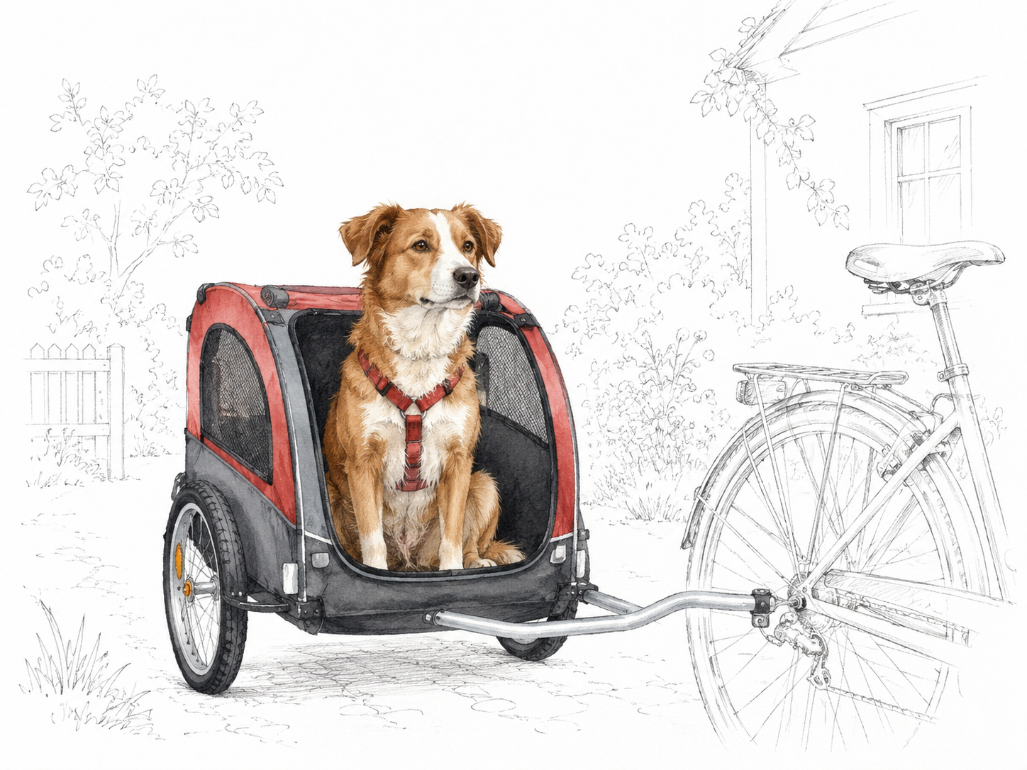 Fahrradanhänger für Hunde: Größe, Sicherheit und Kaufkriterien